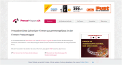 Desktop Screenshot of pressemappe.ch